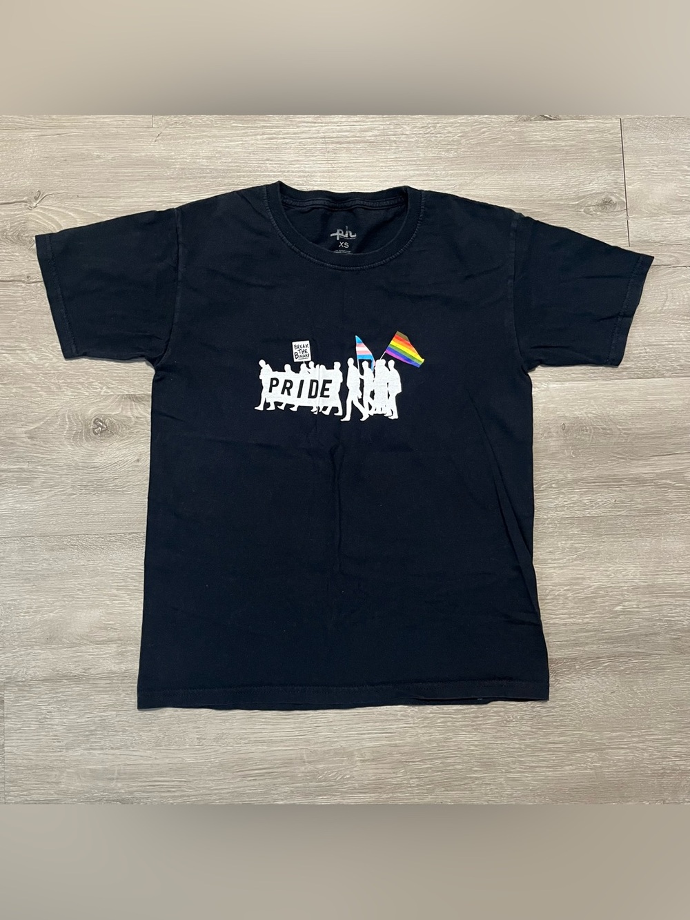 Pride Graphic Short Sleeve Tee - Black